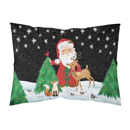 Jensendistributionservices Santa Claus Christmas Fabric Standard Pillowcase MI2551853